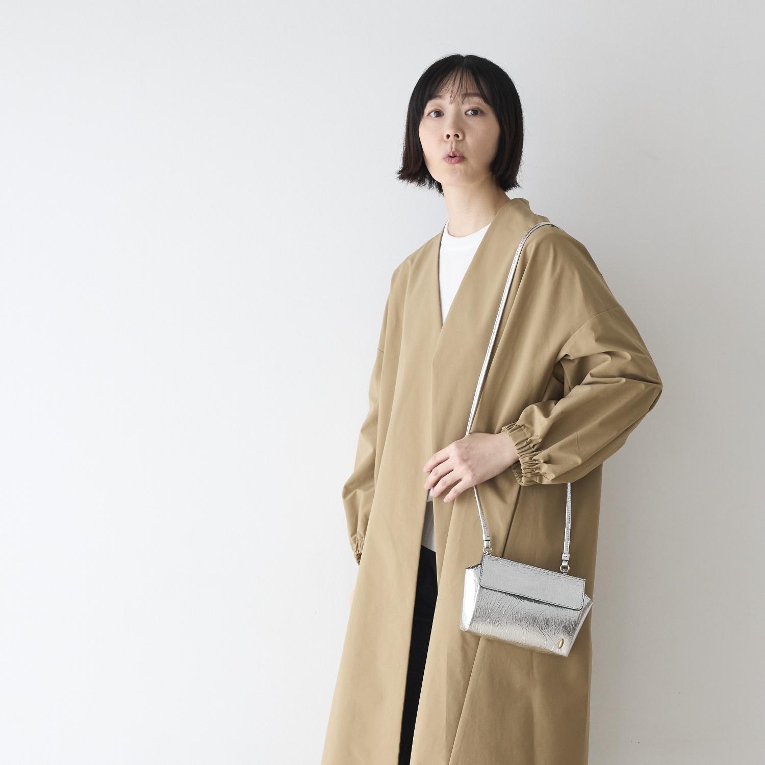 Coquette/MINI LOU ショルダーバッグ　シャイニー